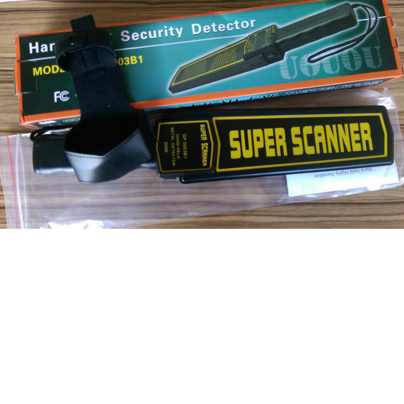  SUPER SCANNER EL TİPİ METAL DEDEKTÖR  (kaliteli çin üretimi)