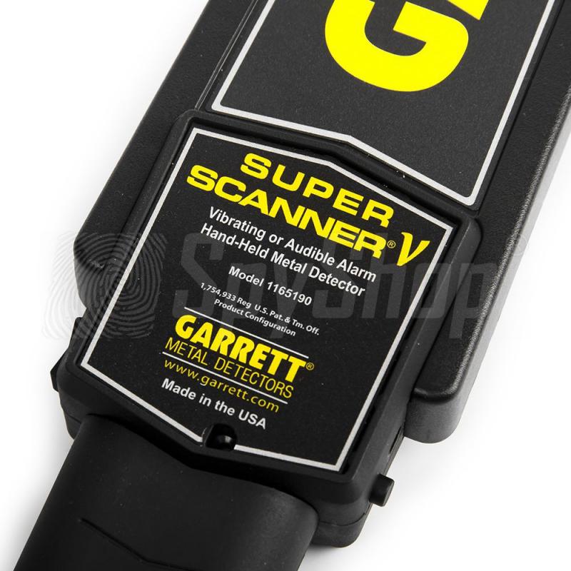 GARRETT SUPER SCANNER V EL TİPİ METAL DEDEKTÖR 