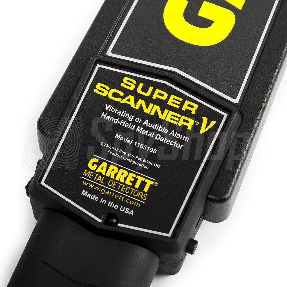 GARRETT SUPERSCANNER V EL TİPİ METAL DEDEKTÖR 