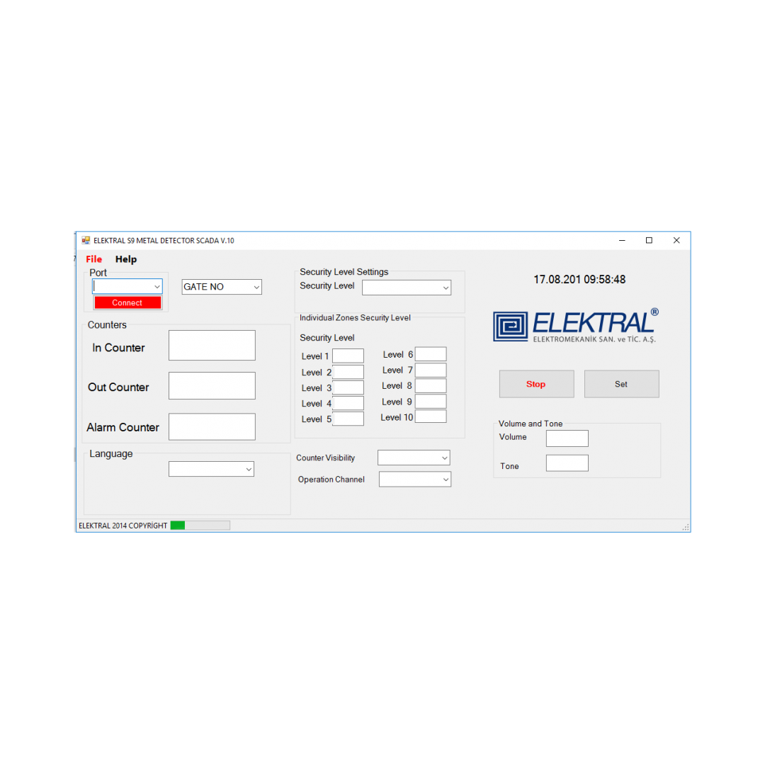 SRC Scada Kontrol Programı